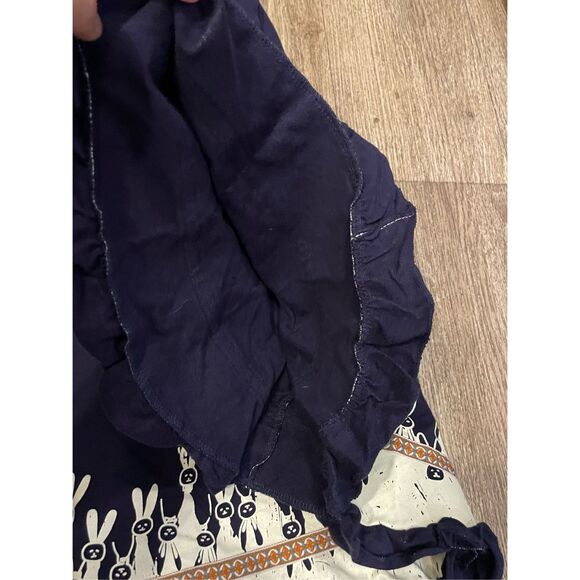 Cat Blossoming Poncho Jacket Hood Bunny Small New - Picture 5 of 7